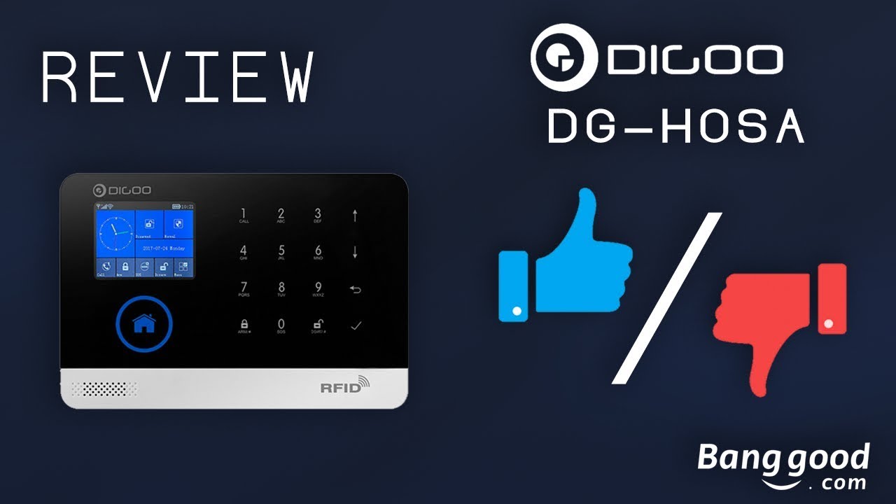 Review Alarme Digoo DG-HOSA | DM Channel