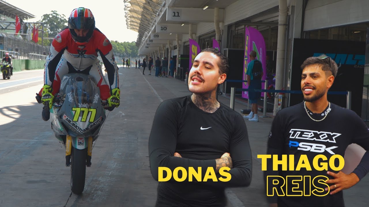 TREINO PARA CORRIDA SUPERBIKE COM THIAGO REIS!
