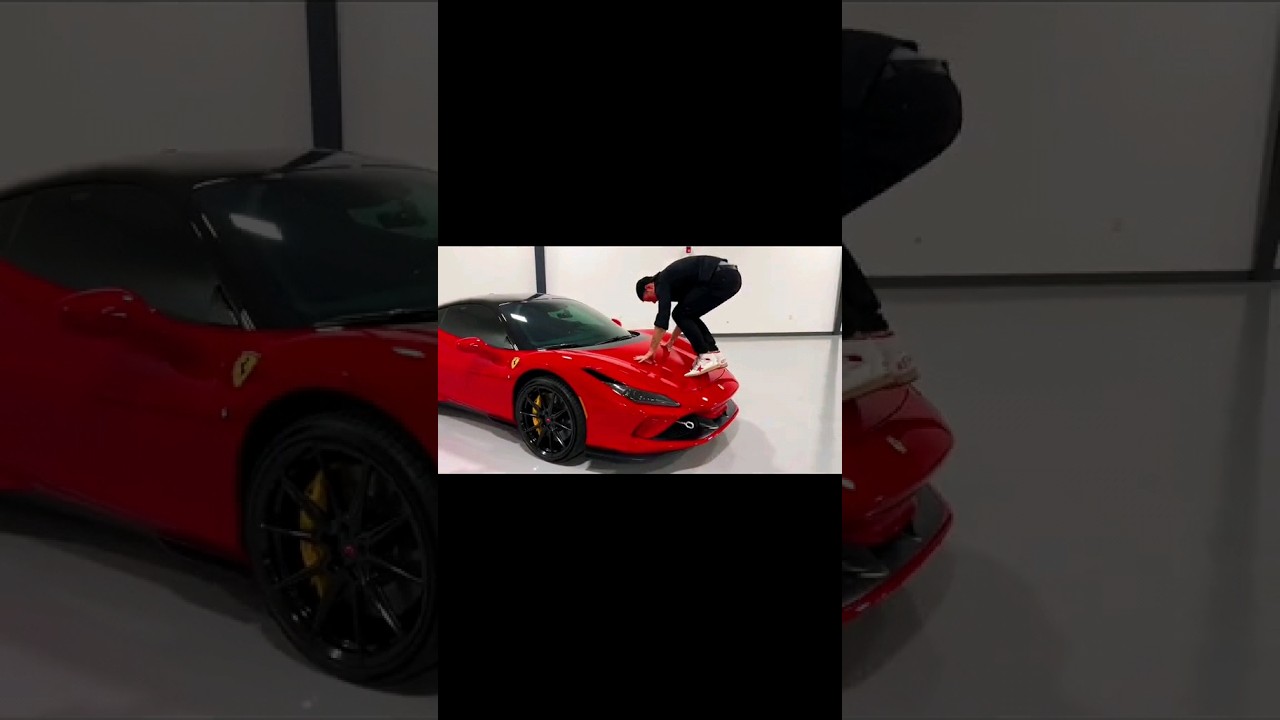 400k Ferrari 💀 Whistlindiesel... #shorts #viral #whistlindiesel #funny #ferrari #fyp #youtubeshorts