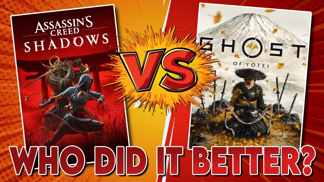 AC Shadows против Ghost of Yotei — результаты вас удивят