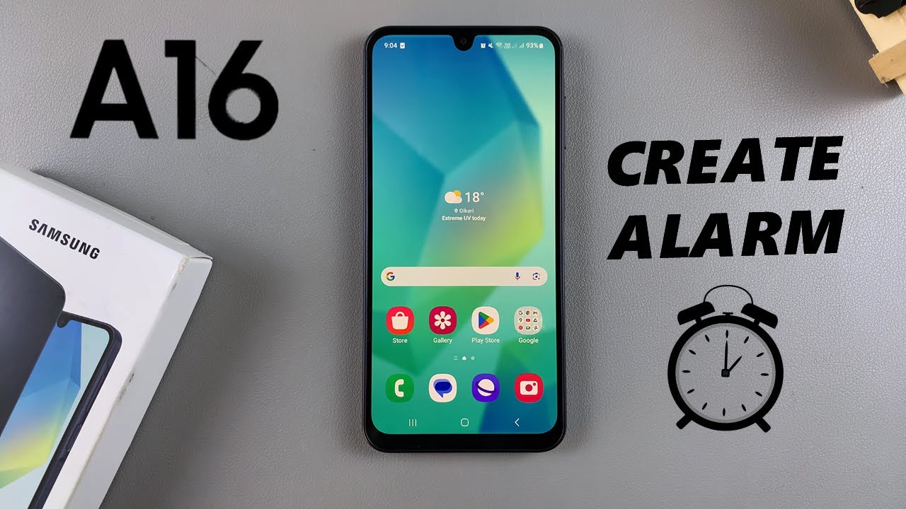 How To Set Alarm On Samsung Galaxy A16
