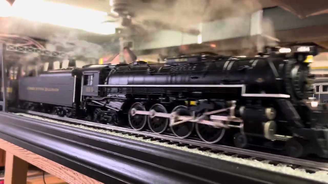 C&O 614 Safety Express Across The Bridge