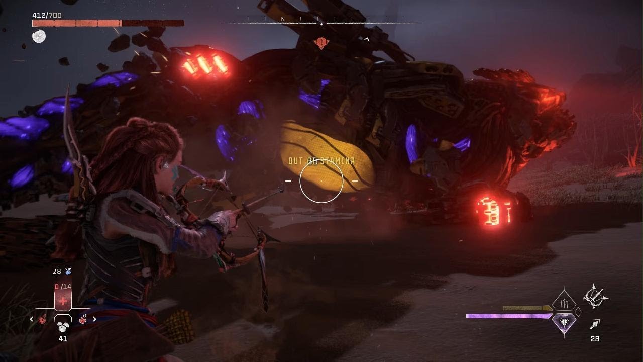 Horizon Forbidden West | Being Ruined by an Apex Rockbreaker on Very Hard Using Only Light Arrows