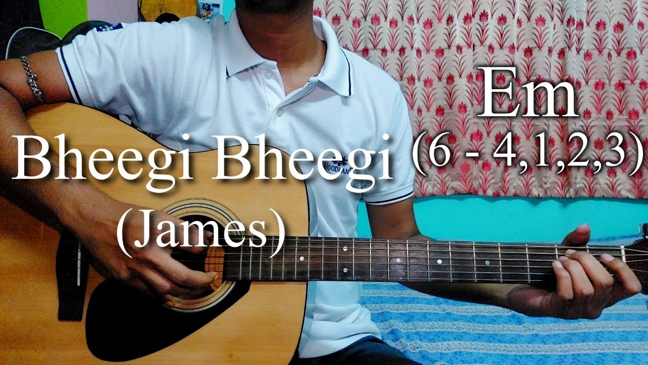 Bheegi Bheegi | James | Gangster | Easy Guitar Chords Lesson+Cover, Strumming Pattern, Progressions.