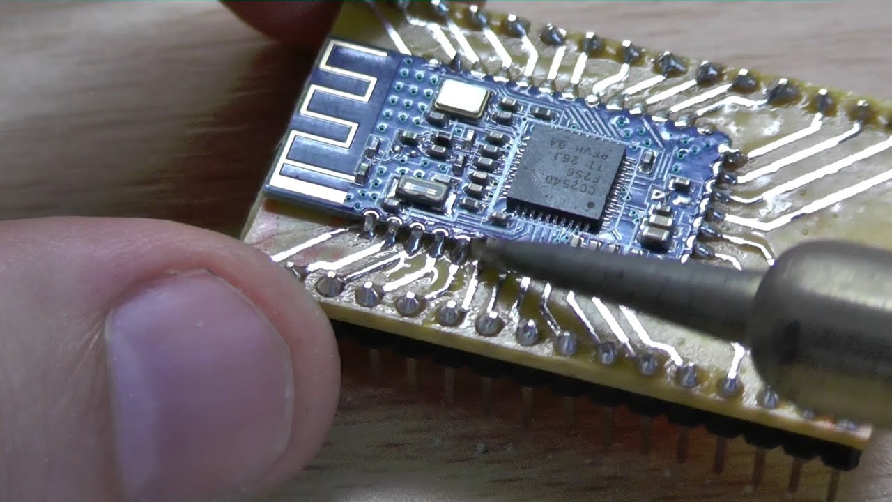 Bluetooth 4.0 (BLE) - 05: Soldering