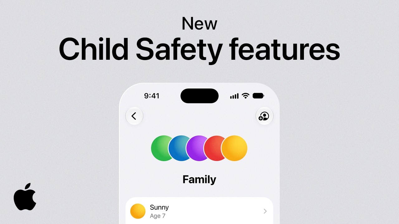 New Apple child safety features help parents keep kids safe online