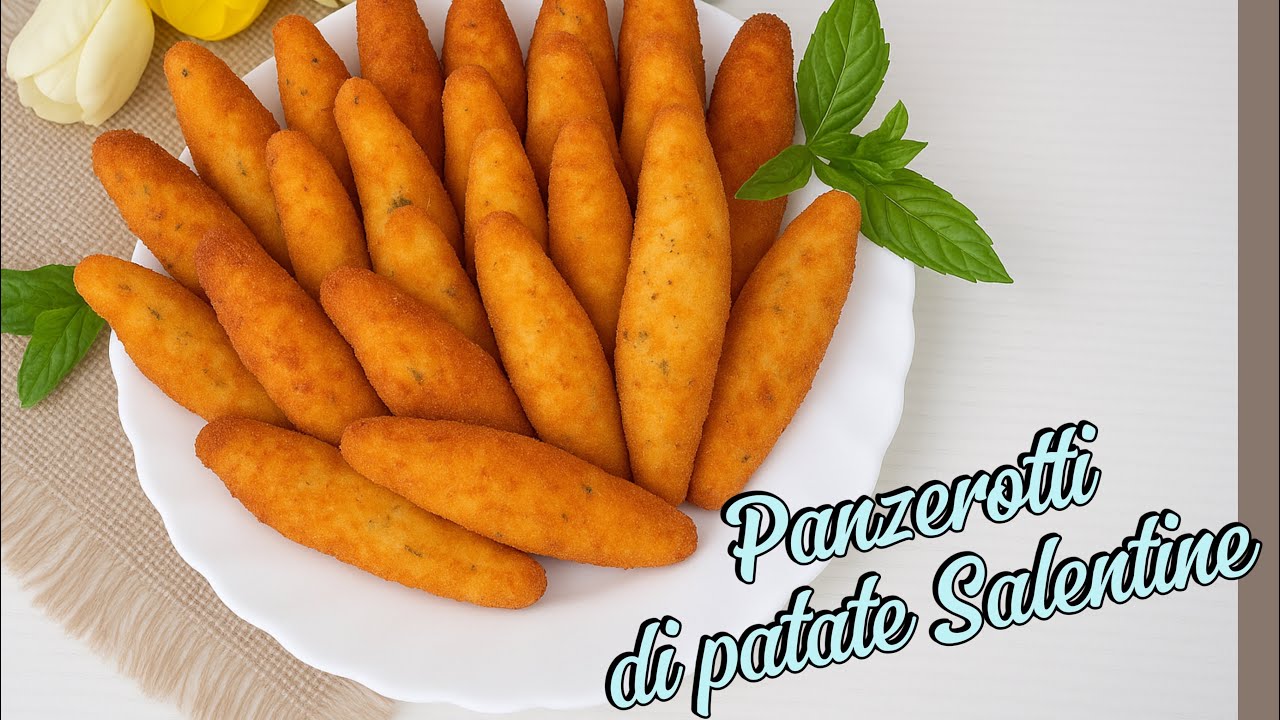 CROCCHETTE SALENTINE - PANZEROTTI DI PATATE 🥰