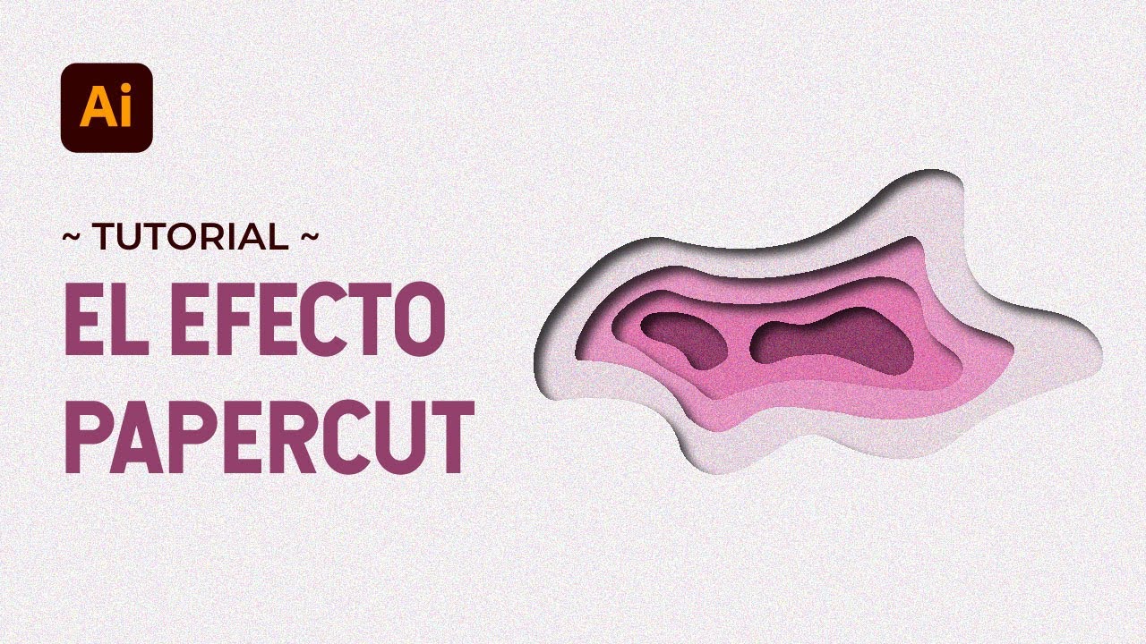 😱 Crear EFECTO PAPERCUT en ADOBE ILLUSTRATOR 2022