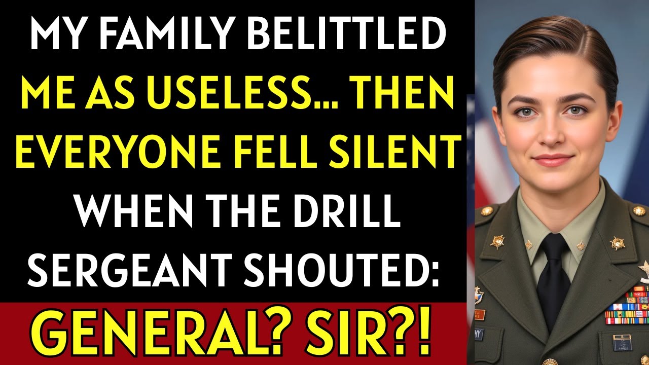 My family called me a failure — Then my brother's drill sergeant shouted, 