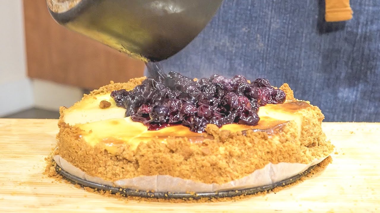 New York Baked Cheesecake | Made Halal