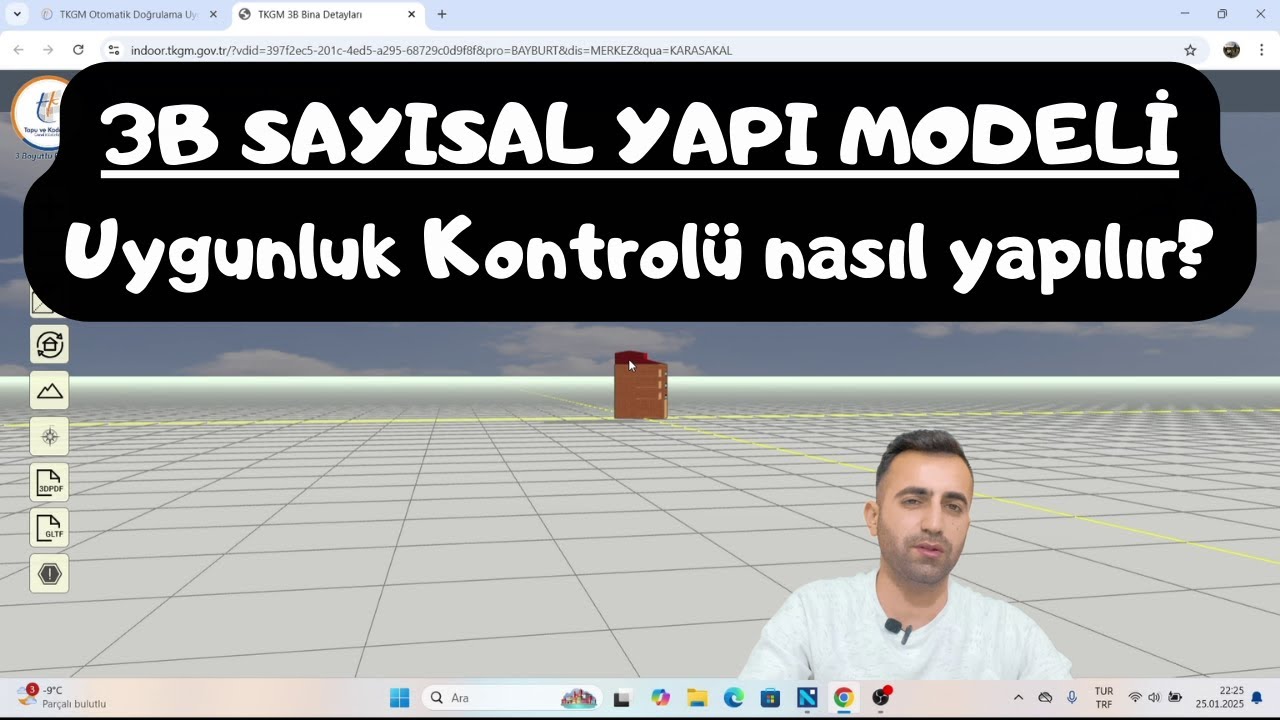 3B Sayısal Yapı Modeli Uygunluk Kontrolü