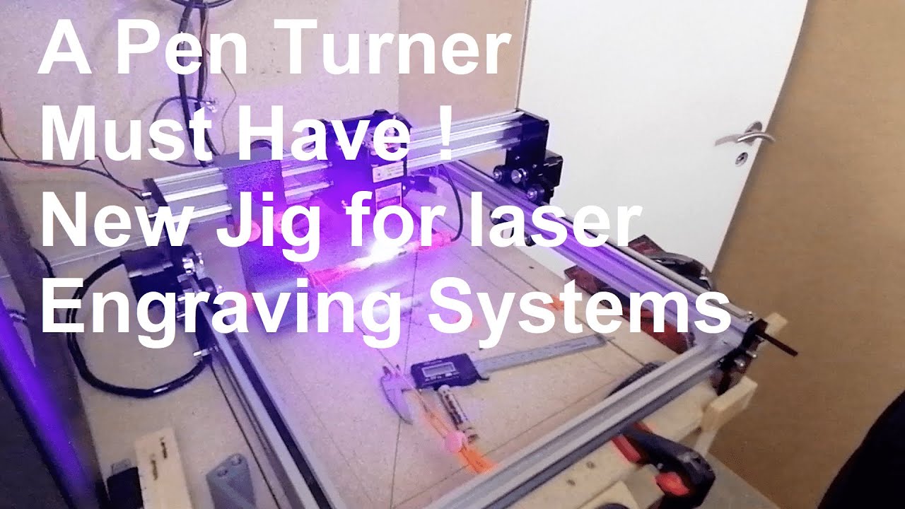 Rotating pen engraving Jig. A pen turner most have! - Woodturning