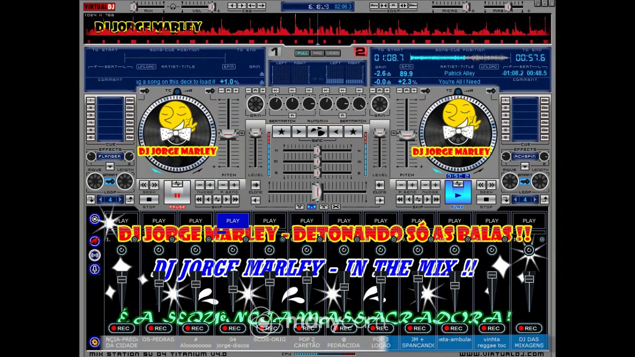 JORGE DISCOS - VIRTUAL DJ - SET 2 - REGGAE