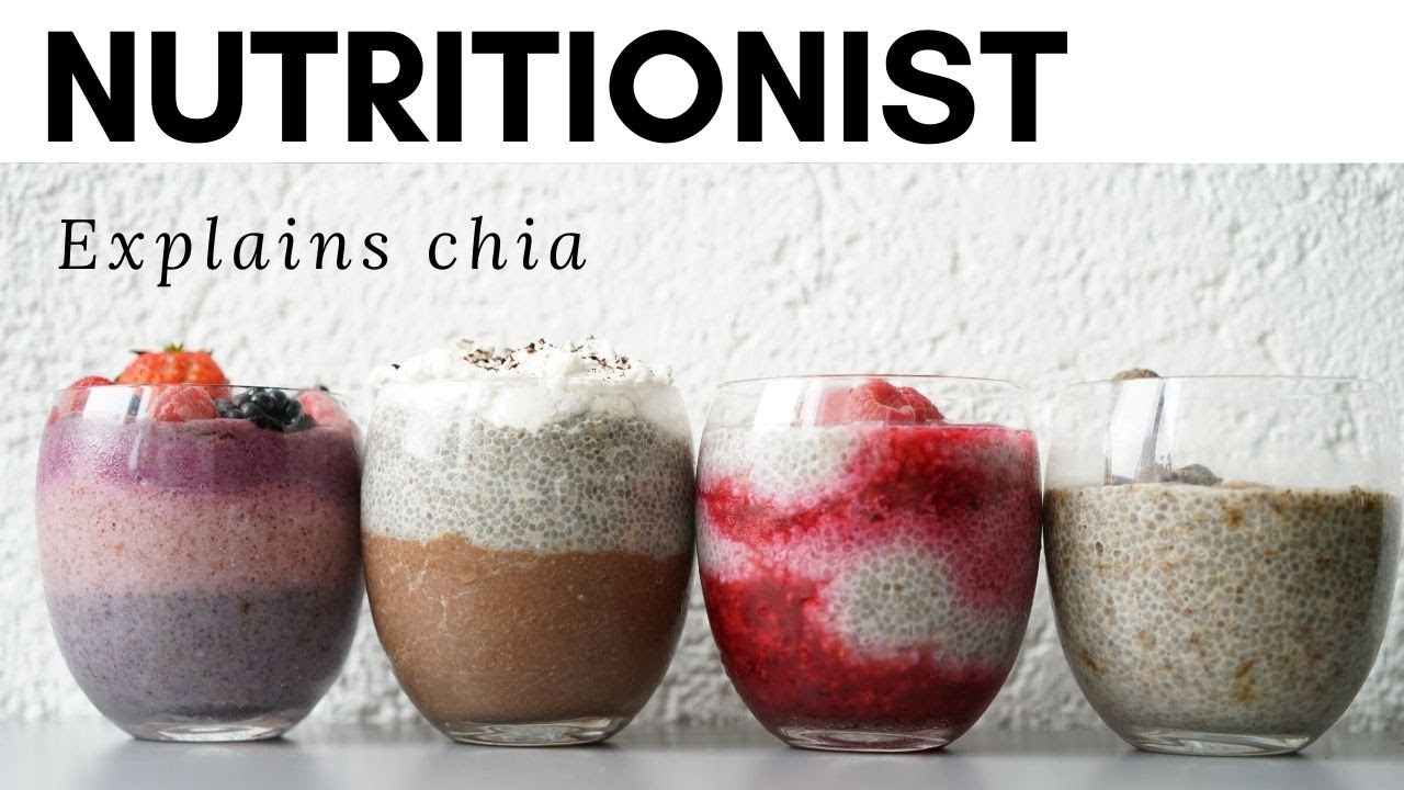 Chia seed pudding recipe for weight loss : chocolate, raspberry, coconut, chai (vegan)