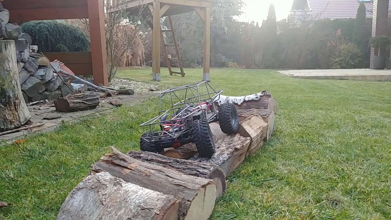 Axial SCX 10.2 5 slot 550 10T motor+1080+3S Lipo