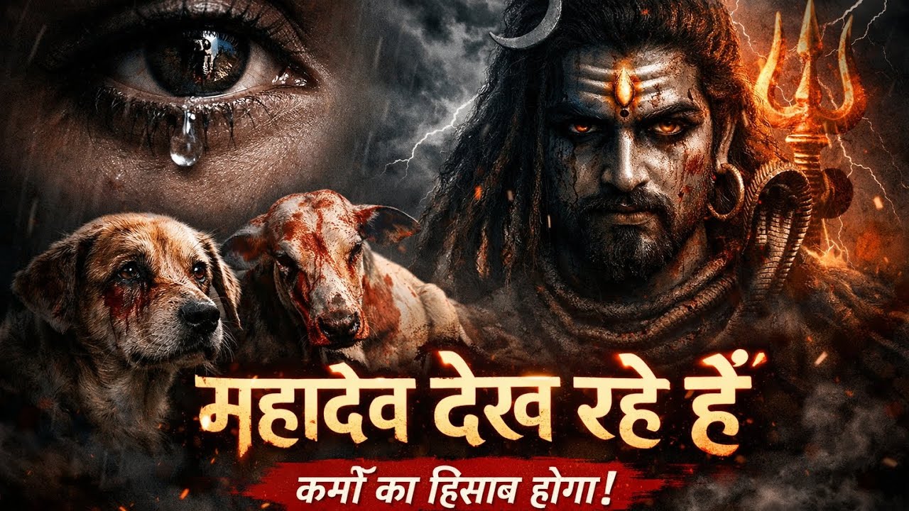 जो मासूम को रुलाए… महादेव देख रहे हैं 🔱🐾 | Emotional Mahadev Song