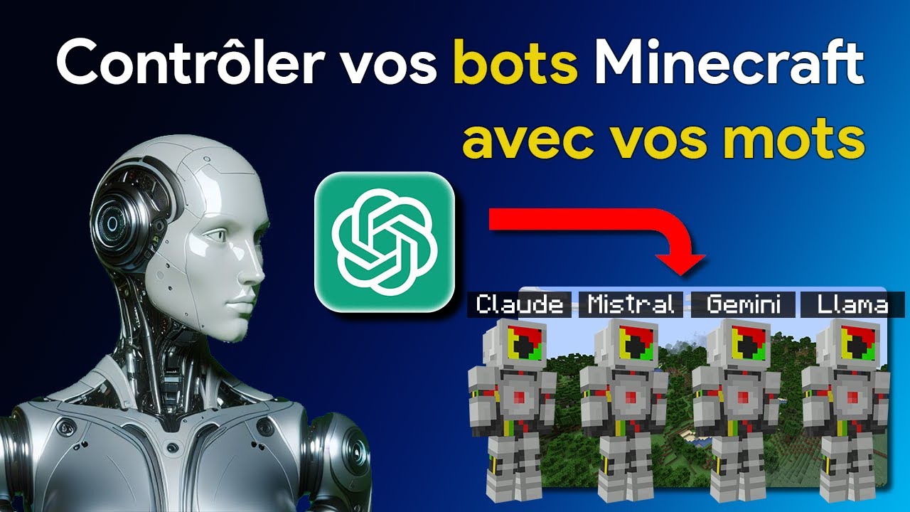 Des bots Minecraft intelligence ! 🤖