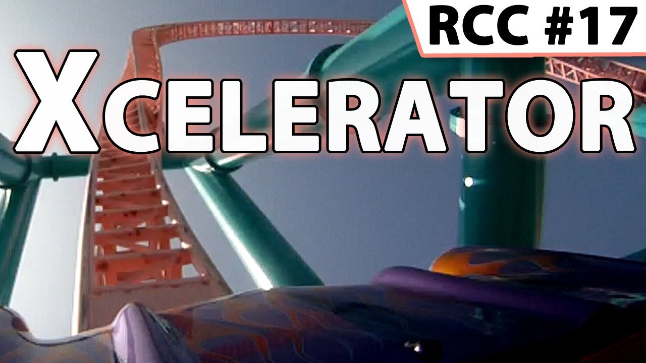 Xcelerator Roller Coaster -- Front Row POV @ Knott's Berry Farm