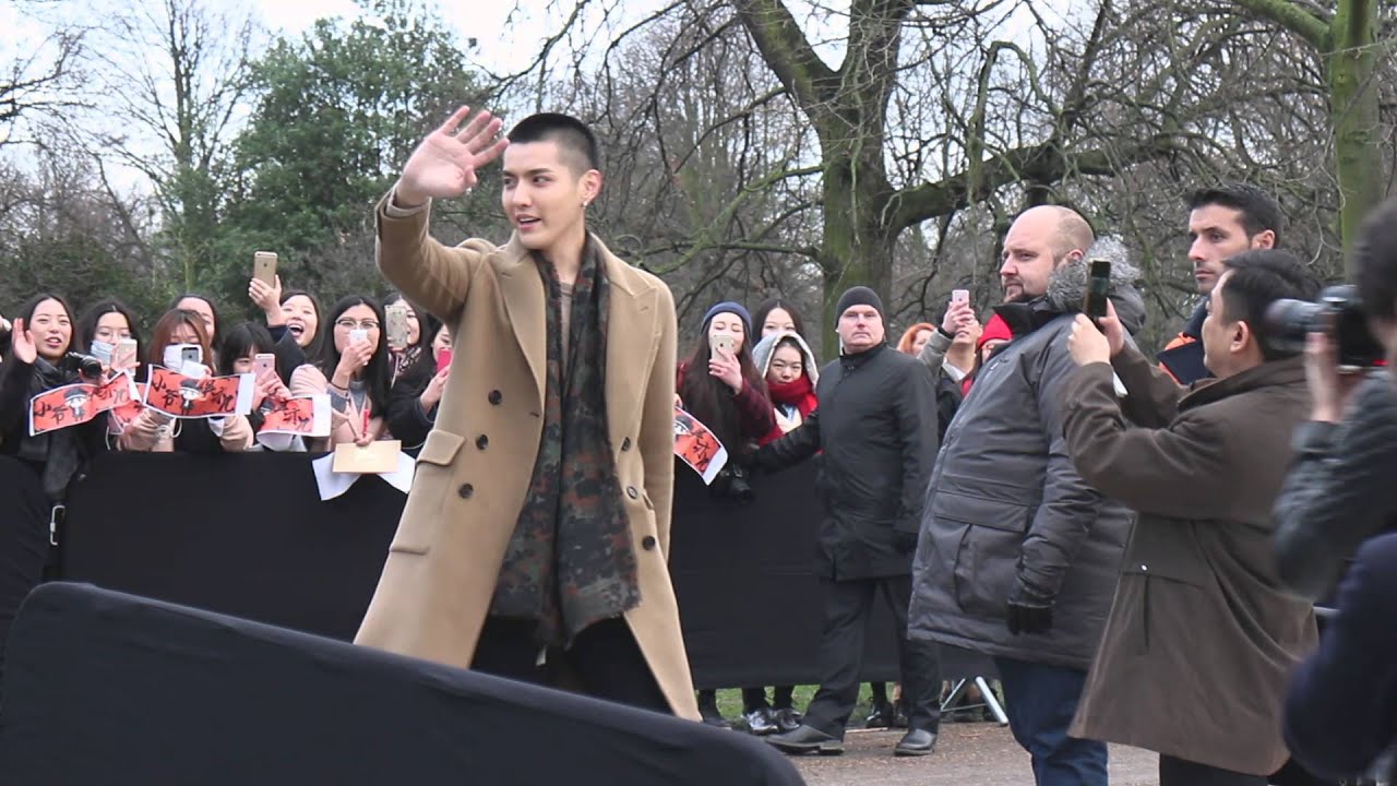 20160111Burberry吴亦凡Kris in London Fashion Week