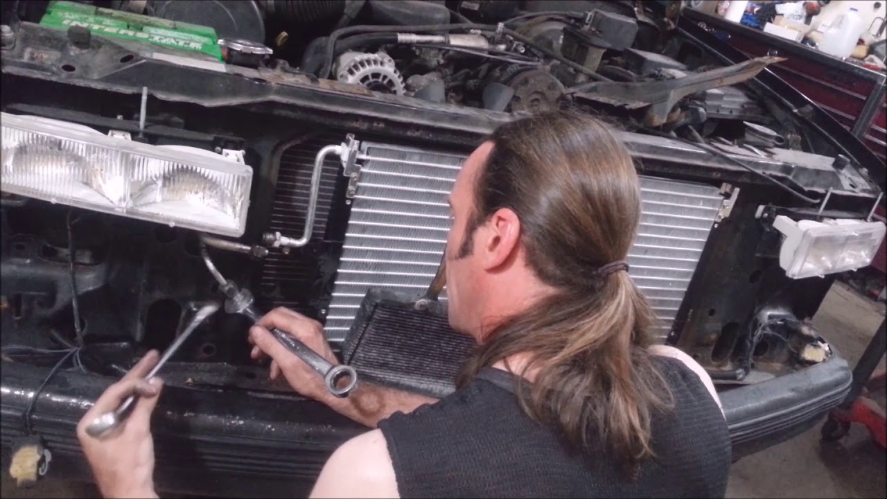 1996-2000 Tahoe condenser replacement