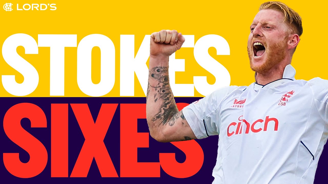 🔥 Out The Ground! | 💥 Ben Stokes POWER Hitting | 💪 Sixes at Lord's
