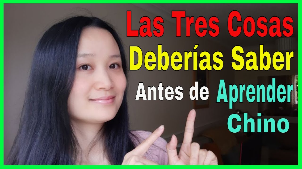 🔴Las 3 cosas que deberías saber antes de aprender chino😯 | Learn Chinese, Aprender Chino