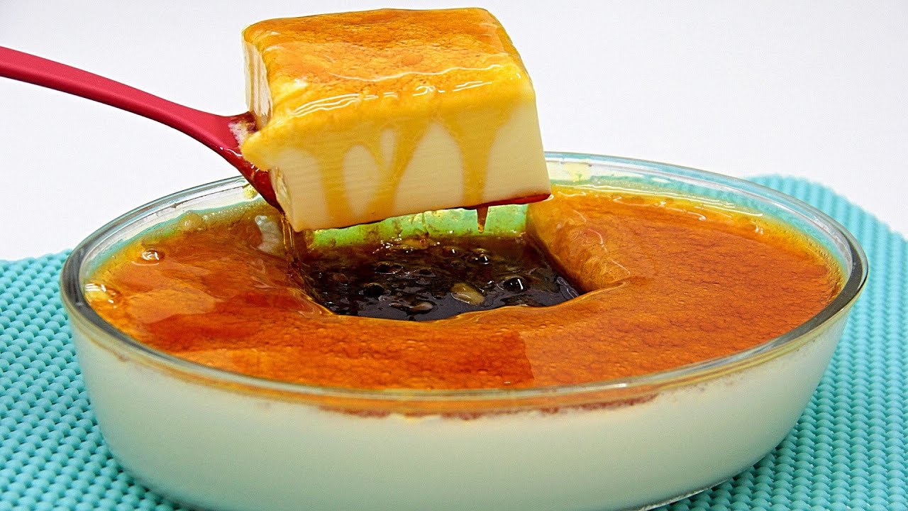 PUDIM DE TRAVESSA SEM FORNO E SEM OVOS, SUPER FÁCIL/ CULINÁRIA CASEIRA
