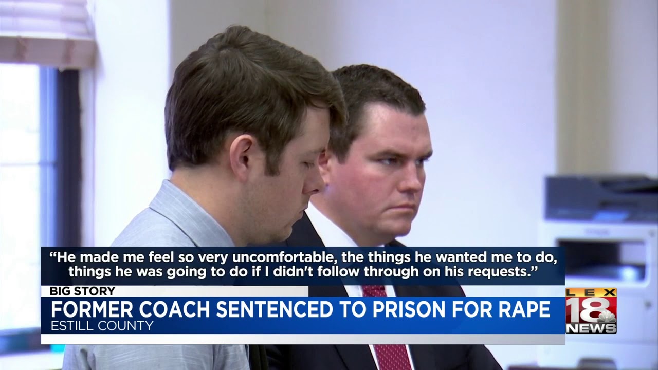Former coach sentenced to prison for rape