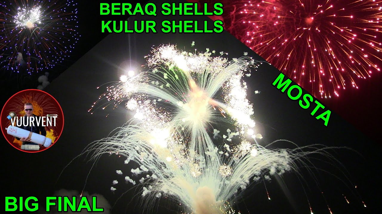 Beraq & Kulur Shells & Big Final - Santa Marija 2023 - MALTA - FIREWORKS - VUURWERK