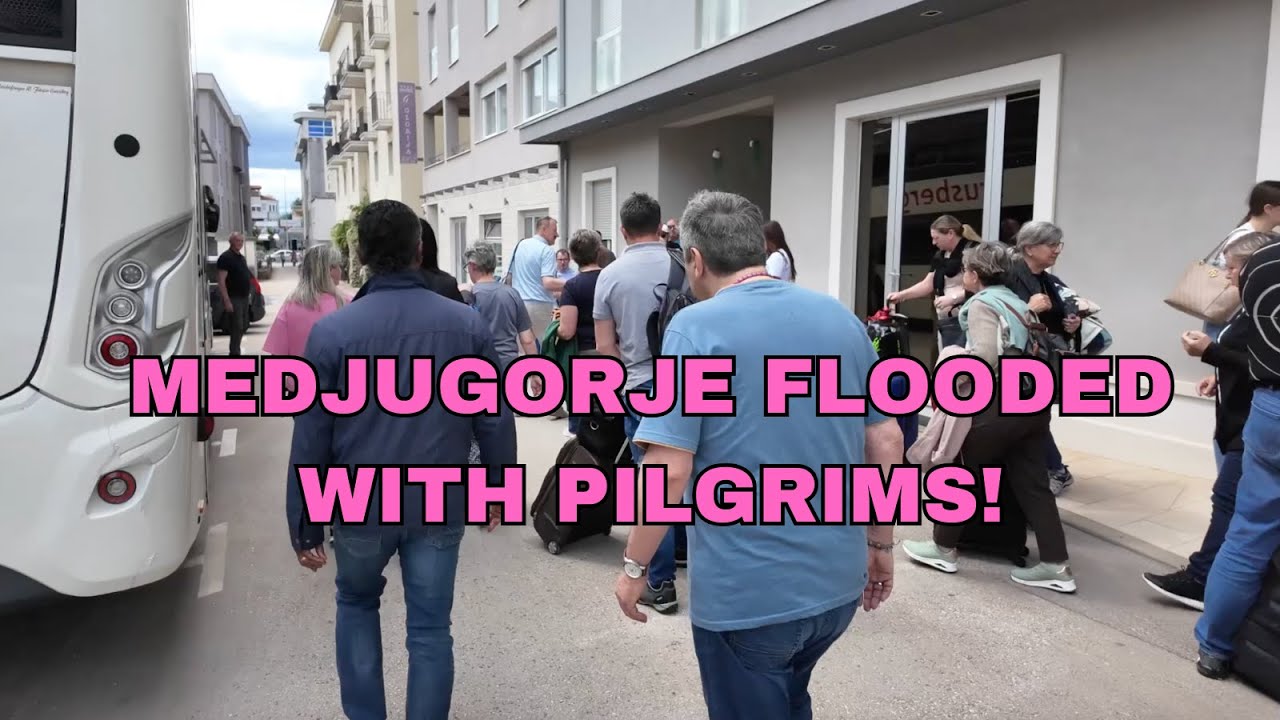 WOW ! MEDJUGORJE FLOODED WITH PILGRIMS