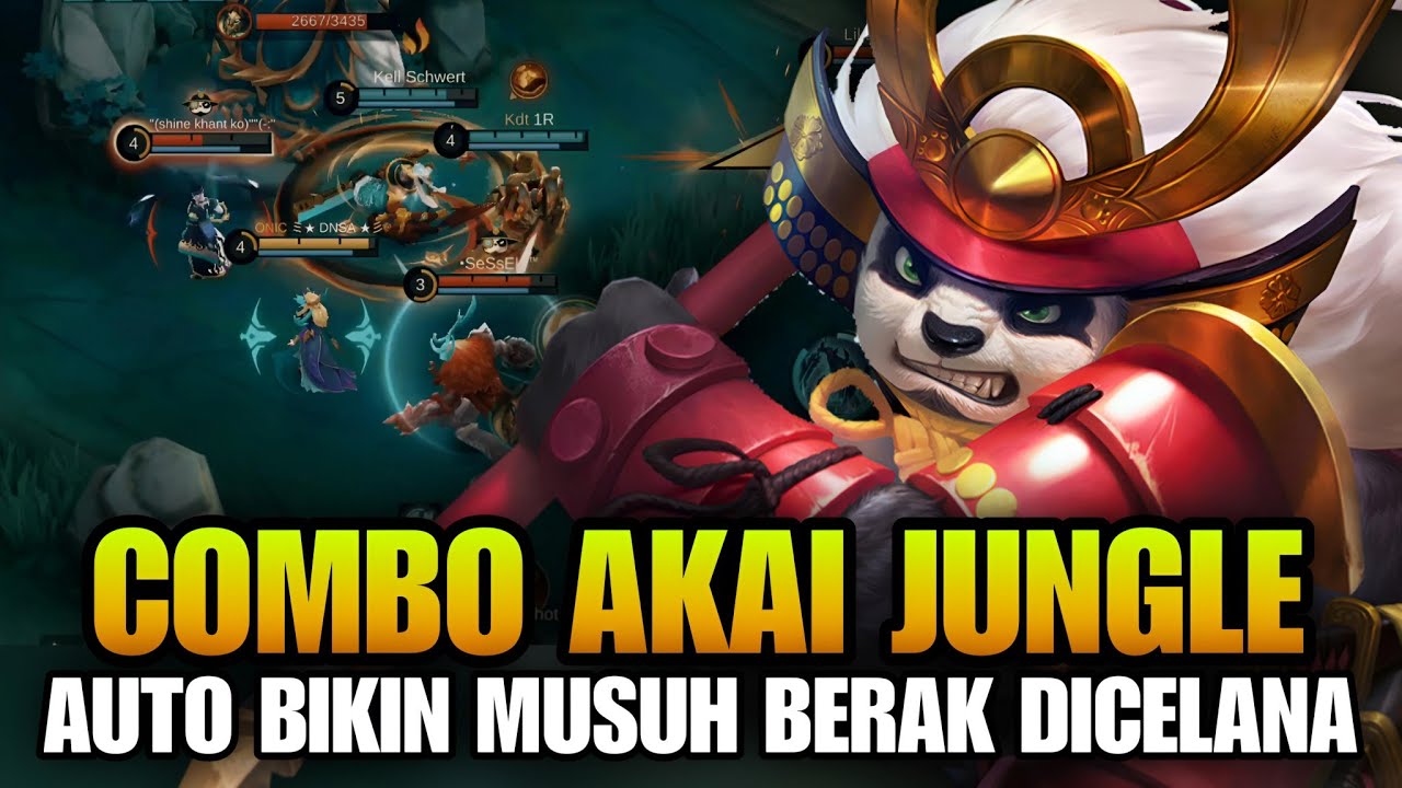 VEXANA TIGREAL AKAI JUNGLE & BUILD AKAI TERSAKIT  - AKAI HYPER 2024