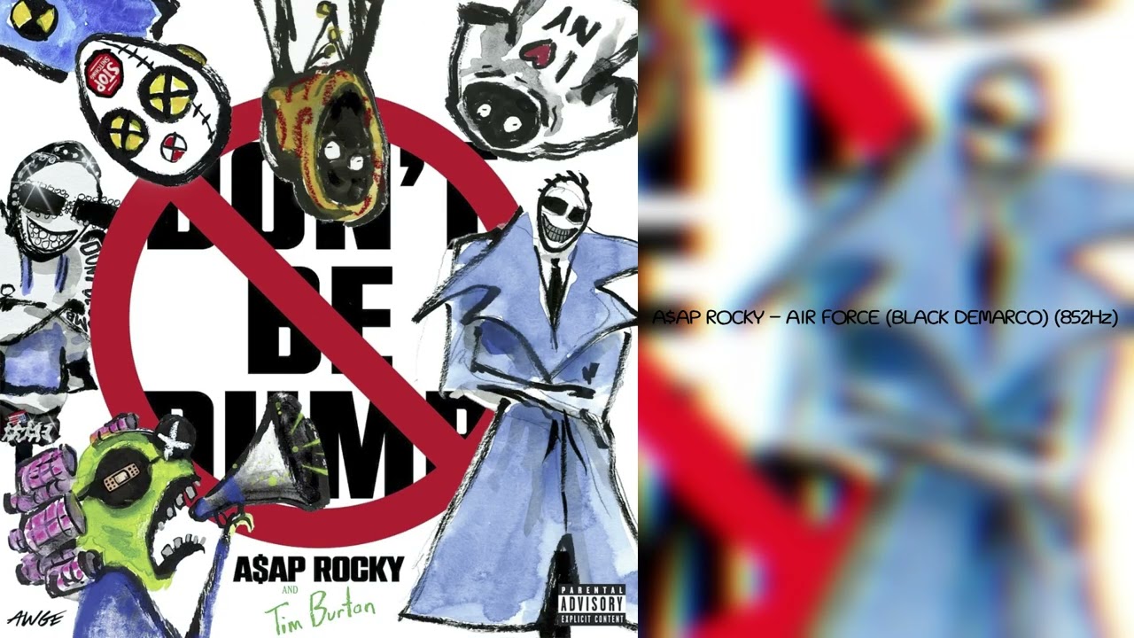 A$AP ROCKY - AIR FORCE (BLACK DEMARCO) (852Hz)