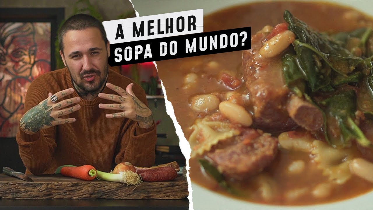 MINHA SOPA PREFERIDA! | COMO FAZER PASTA E FAGIOLI