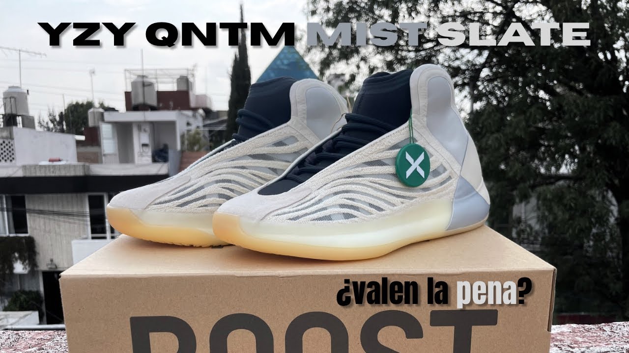 Review YZY QNTM “Mist Slate” | review 2025 español