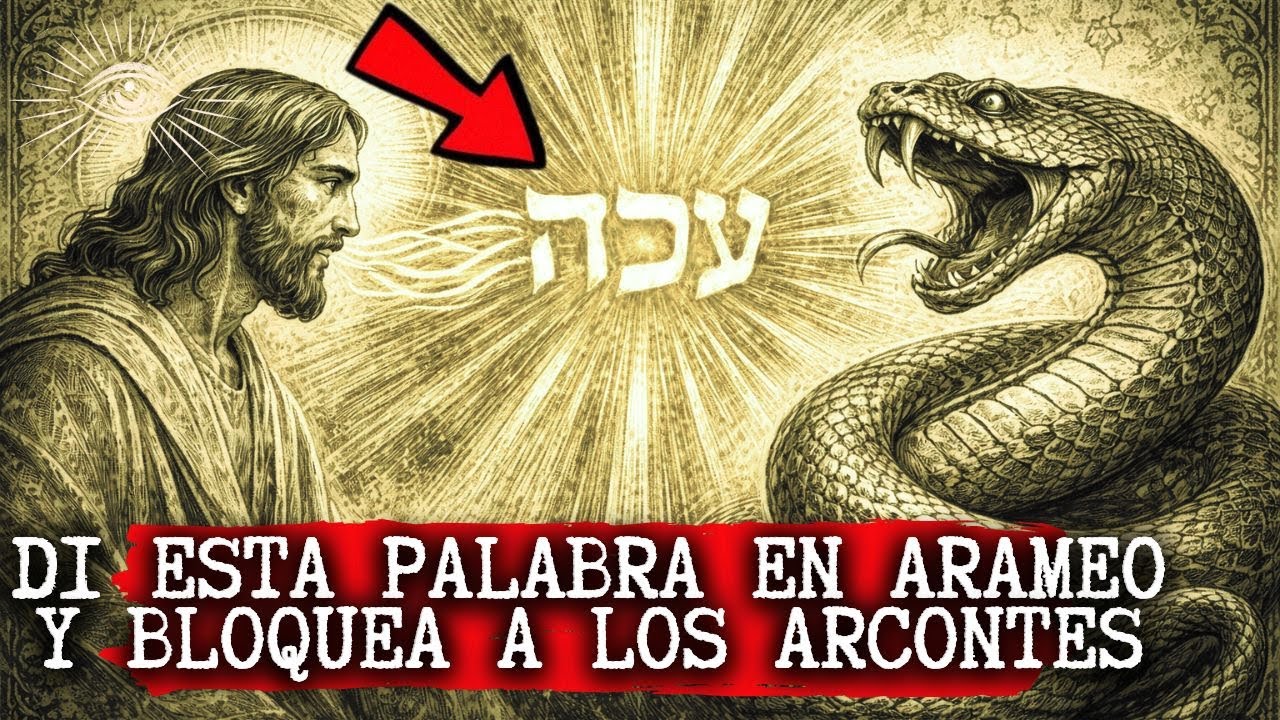 ¡JESÚS ENSEÑÓ ESTA PALABRA EN ARAMEO QUE EXPULSA A LOS ARCONTES!