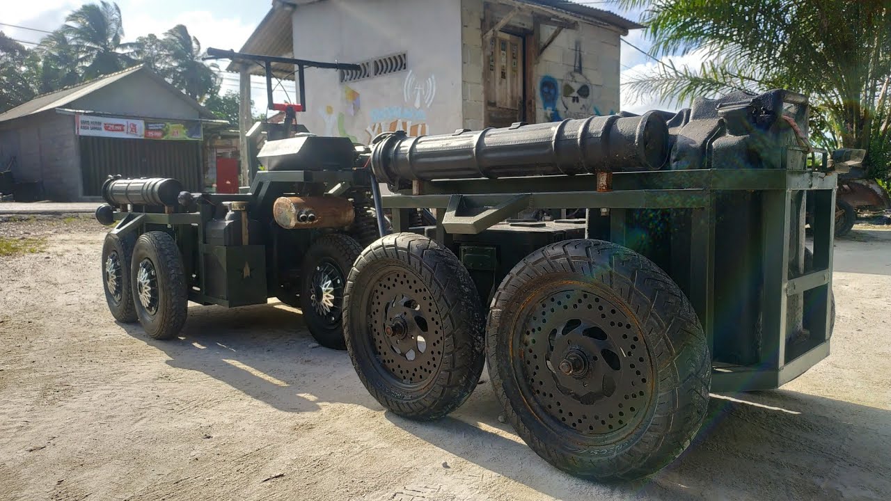 VESPA SESPAN ARMY TANK MINI