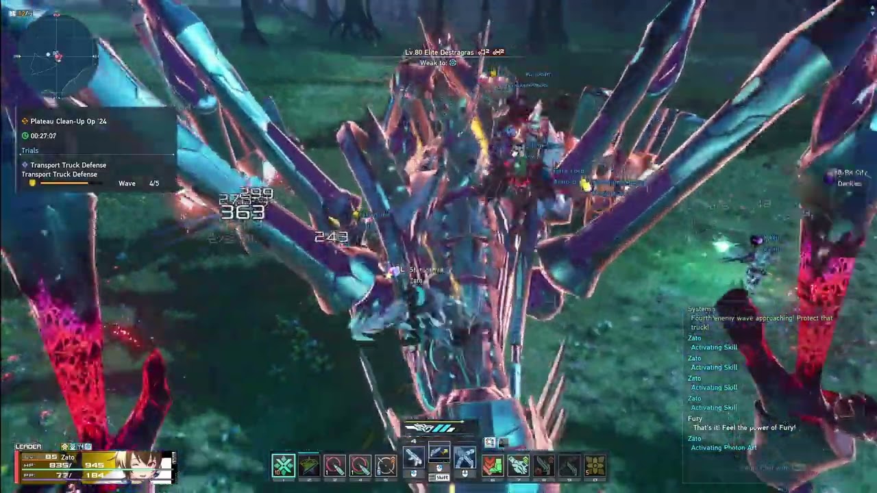 PSO2 Plateue Clean Up Op LTQ 13