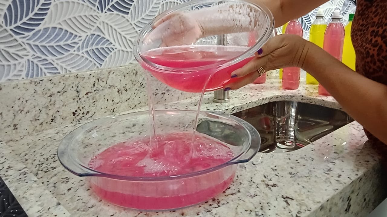 🔴 SAL, AÇÚCAR E BICARBONATO, NO DETERGENTE FICA SUPER GROSSO!!!