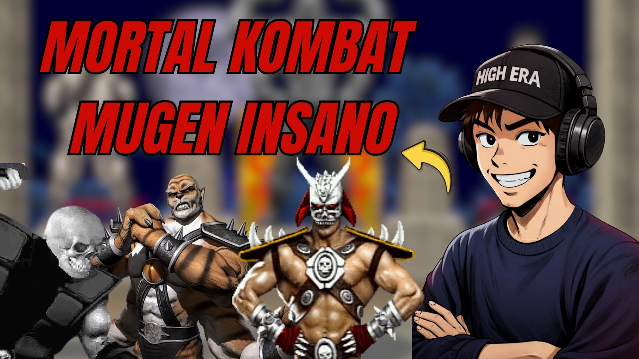 🔴 MORTAL KOMBAT MUGEN INSANO 🔴 ATUALIZAÇÃO