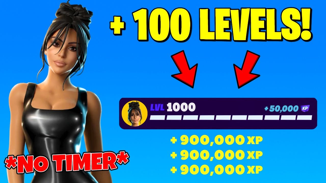 *NO TIMER* FORTNITE XP MAP to LEVEL UP FAST in CHAPTER 7 (WORKS after CREATIVE XP DISABLED)