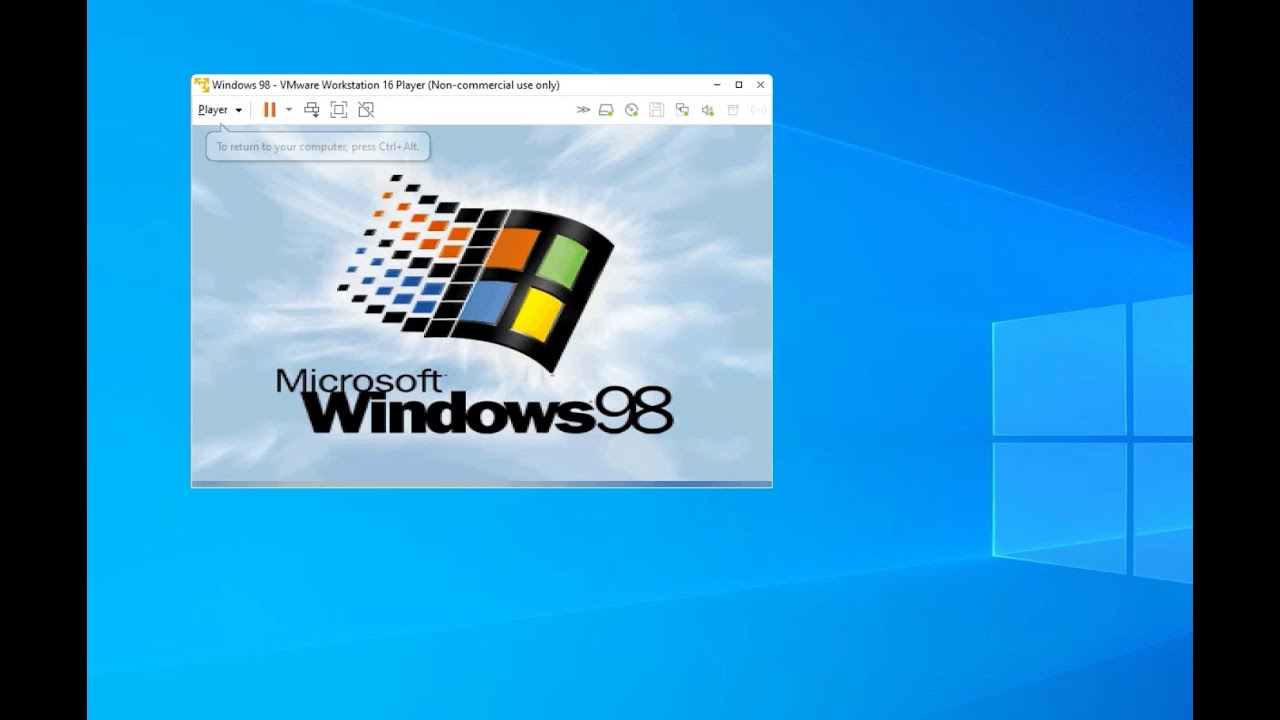 Windows 98 in 2020