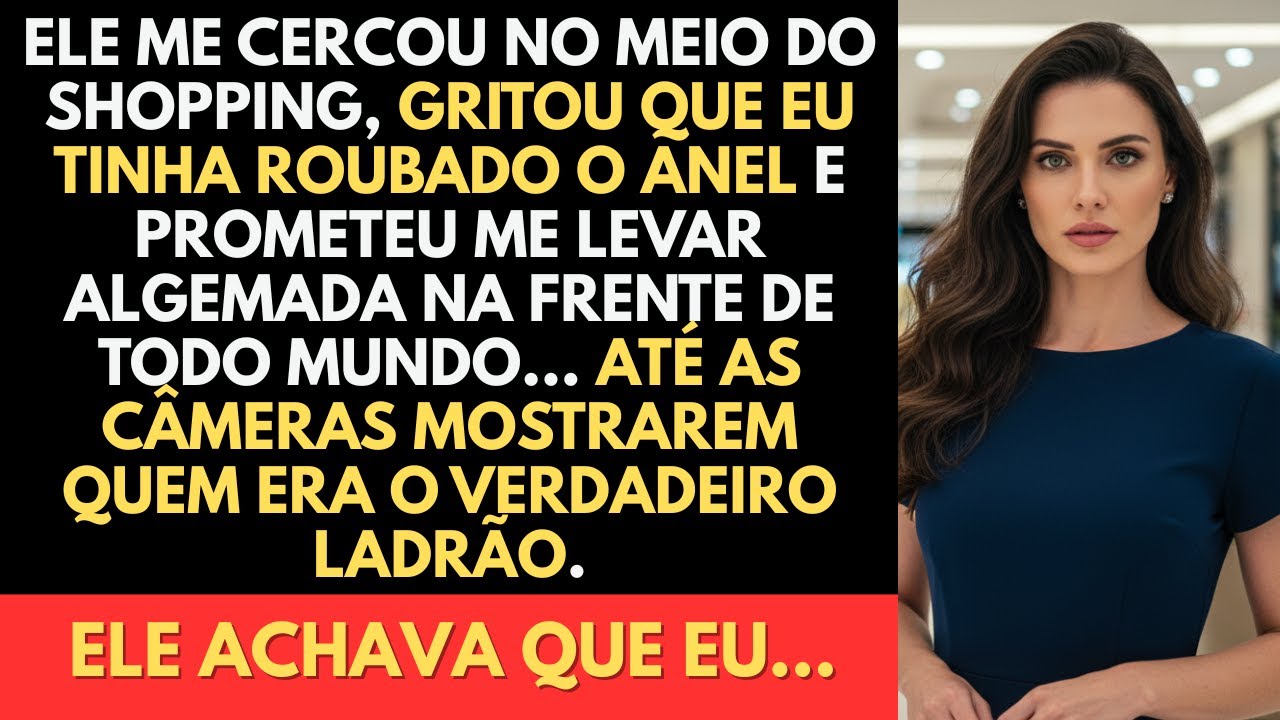 "Onde Está o Anel? Você Roubou!", Disse o Policia No Shopping — Até Ele Olhar as Câmeras e Ver Que…