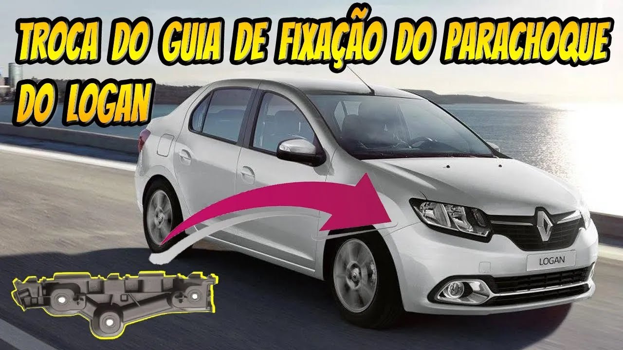 Como TROCAR a GUIA DE PARACHOQUE do LOGAN e SANDERO