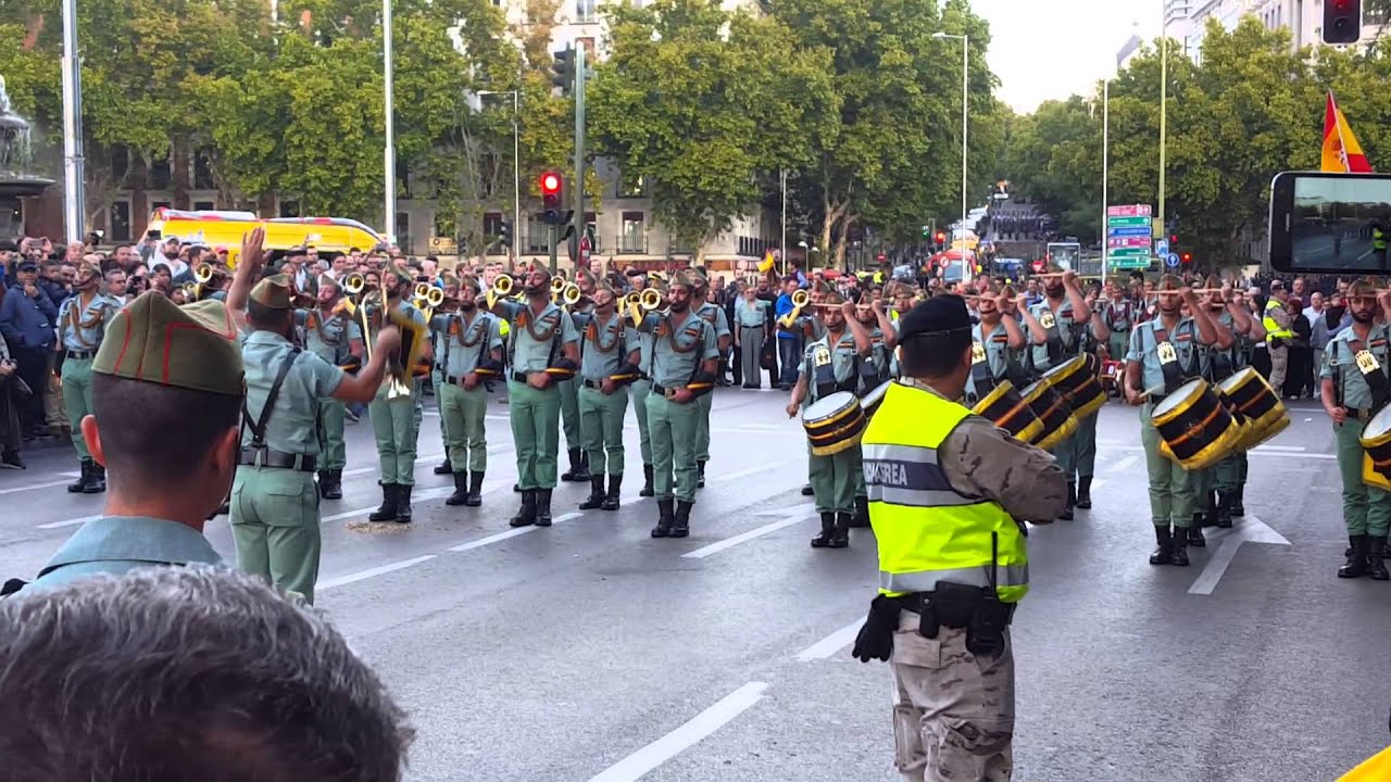 La Legion antes del desfile