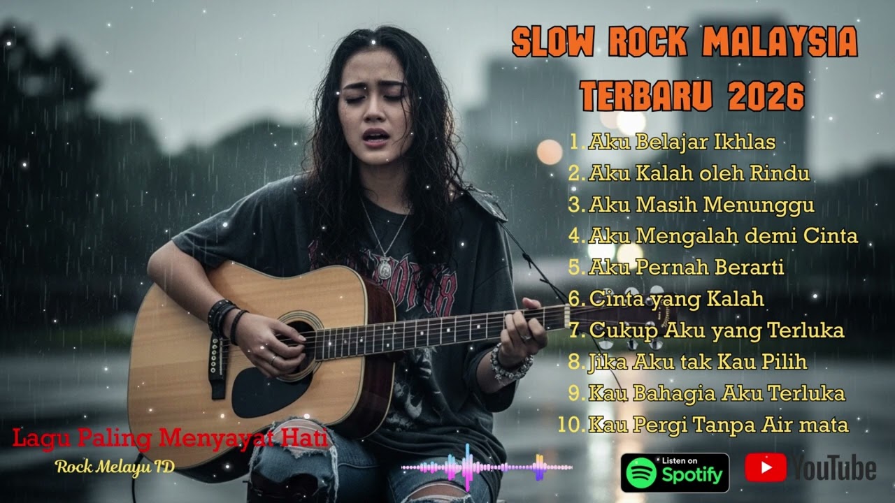 Lagu Slow Rock Malaysia Terbaru 2026 - Lagu Paling Sedih dan Menyayat Hati