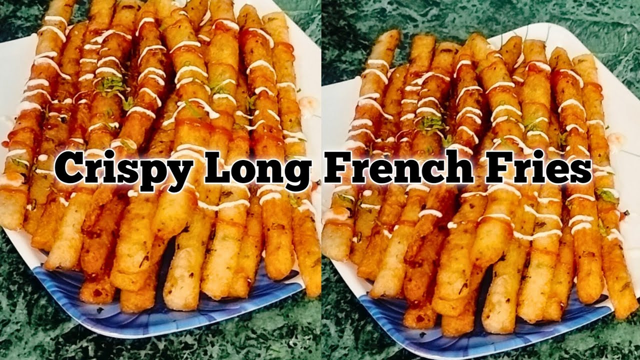 Extra Crispy Japanies Long French Fries🍟। Perfect Long French Fries। Potato Snacks 