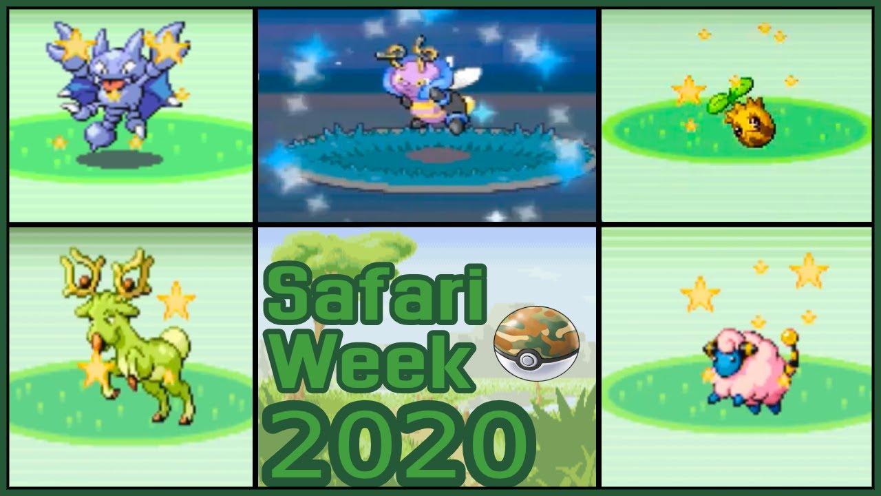 [Safari Week 2020] LIVE 5 Shiny Pokemon Found in the Safari Zone (Win or Fail?)
