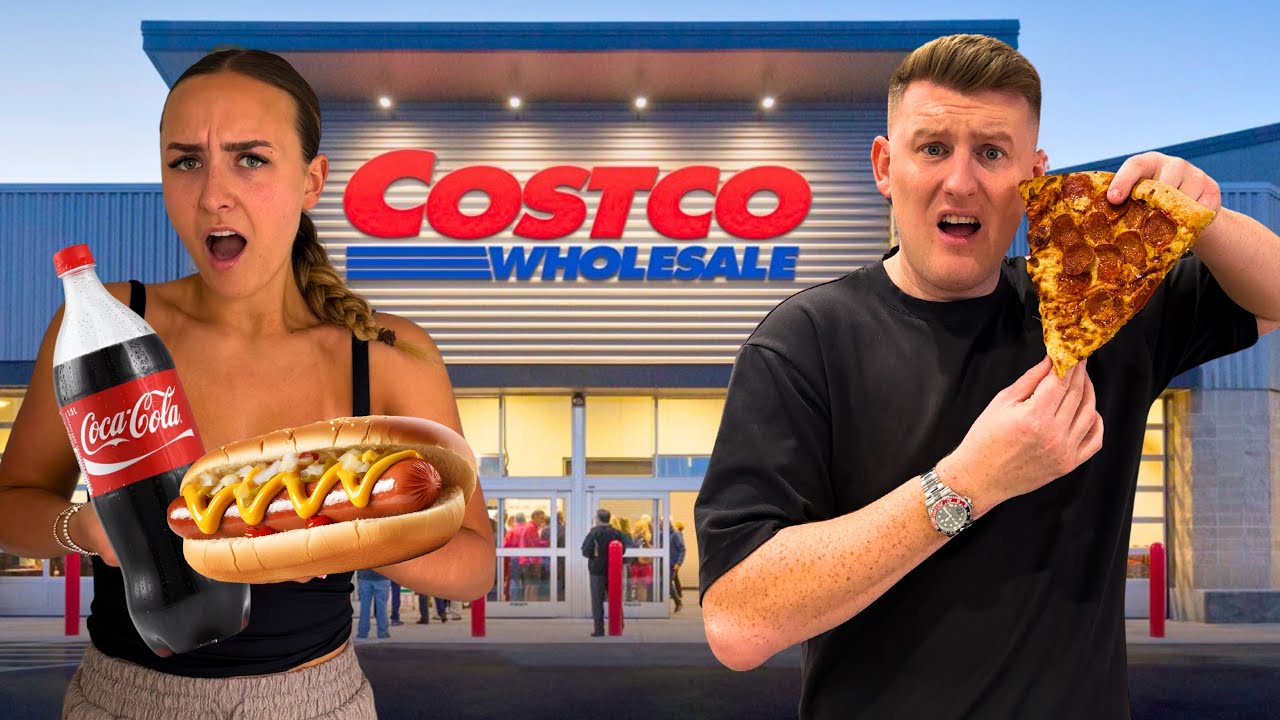 ONLY EATING COSTCO FOODS FOR 24 HOURS!!