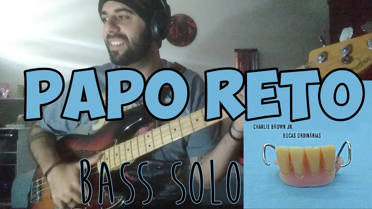 Papo Reto (Charlie Brown Jr.) SOLO DO BAIXO (BASS SOLO)