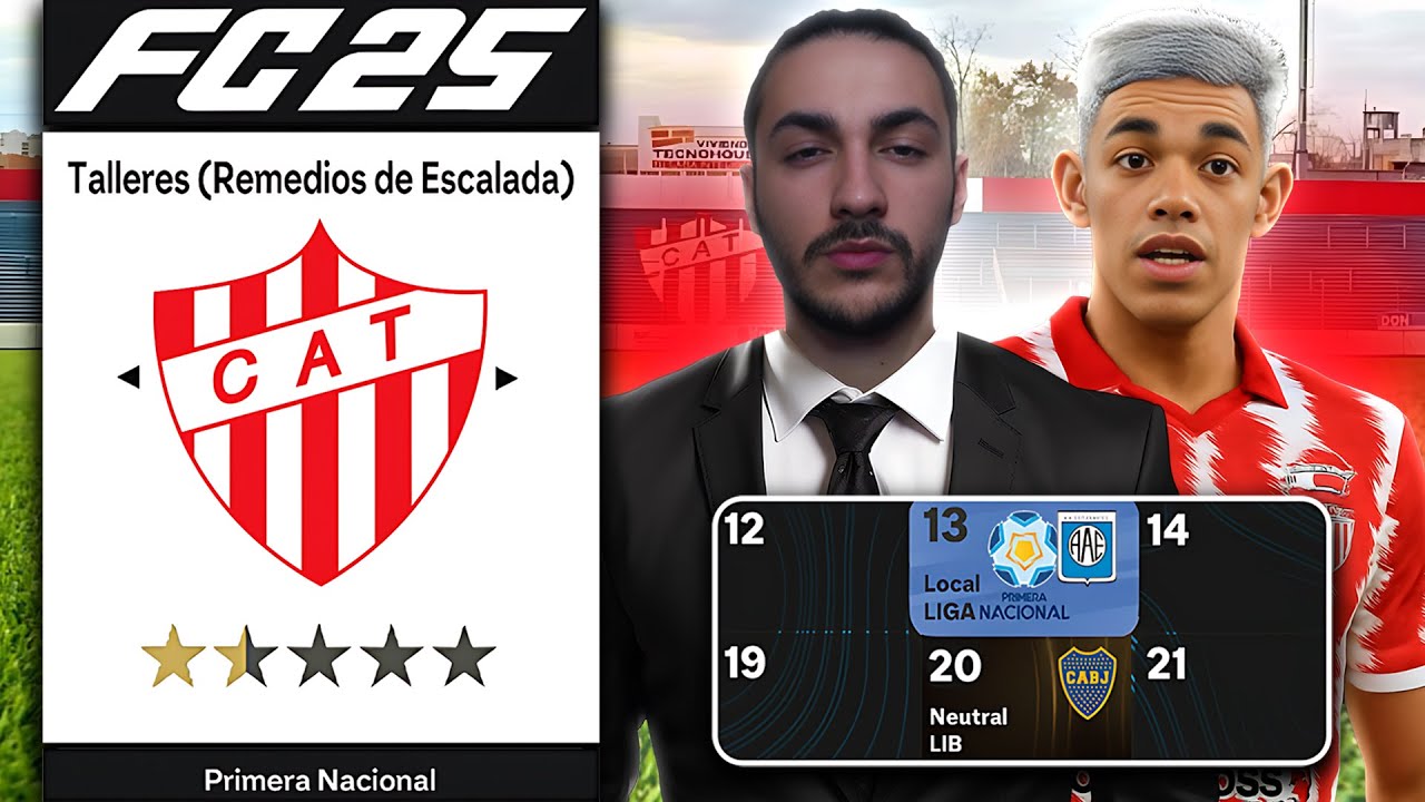 Intento ganar la Copa Libertadores sin salir de la B NACIONAL!!!